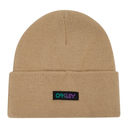 Oakley Beanie (Mütze) B1B Gradient Patch hellbraun - 1 Stück